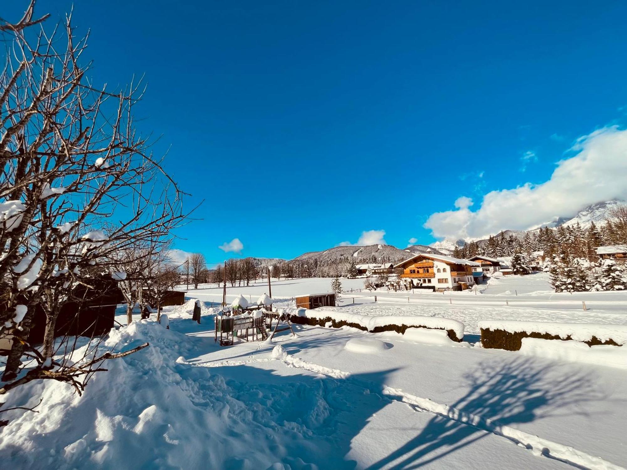 Pension Vorberghof- Bauernhofurlaub ラムサウ・アム・ダッハシュタイン エクステリア 写真
