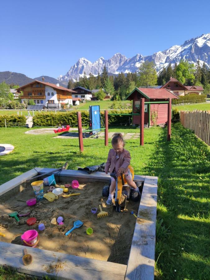 Pension Vorberghof- Bauernhofurlaub ラムサウ・アム・ダッハシュタイン エクステリア 写真
