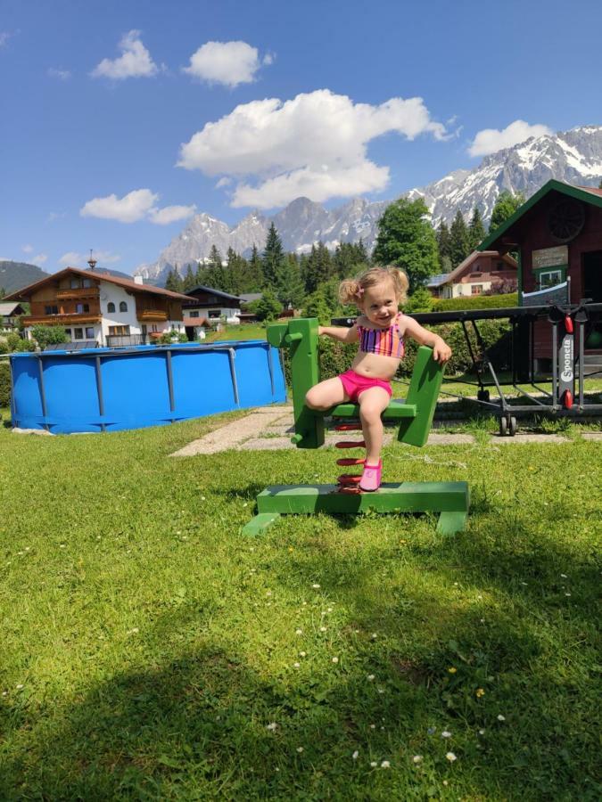 Pension Vorberghof- Bauernhofurlaub ラムサウ・アム・ダッハシュタイン エクステリア 写真